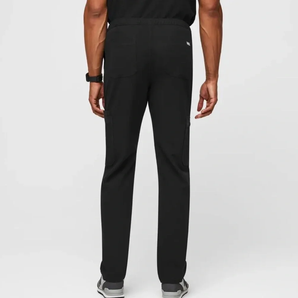 Figs Men's Cairo Cargo Black Scrub Pants M-320 Sz XL